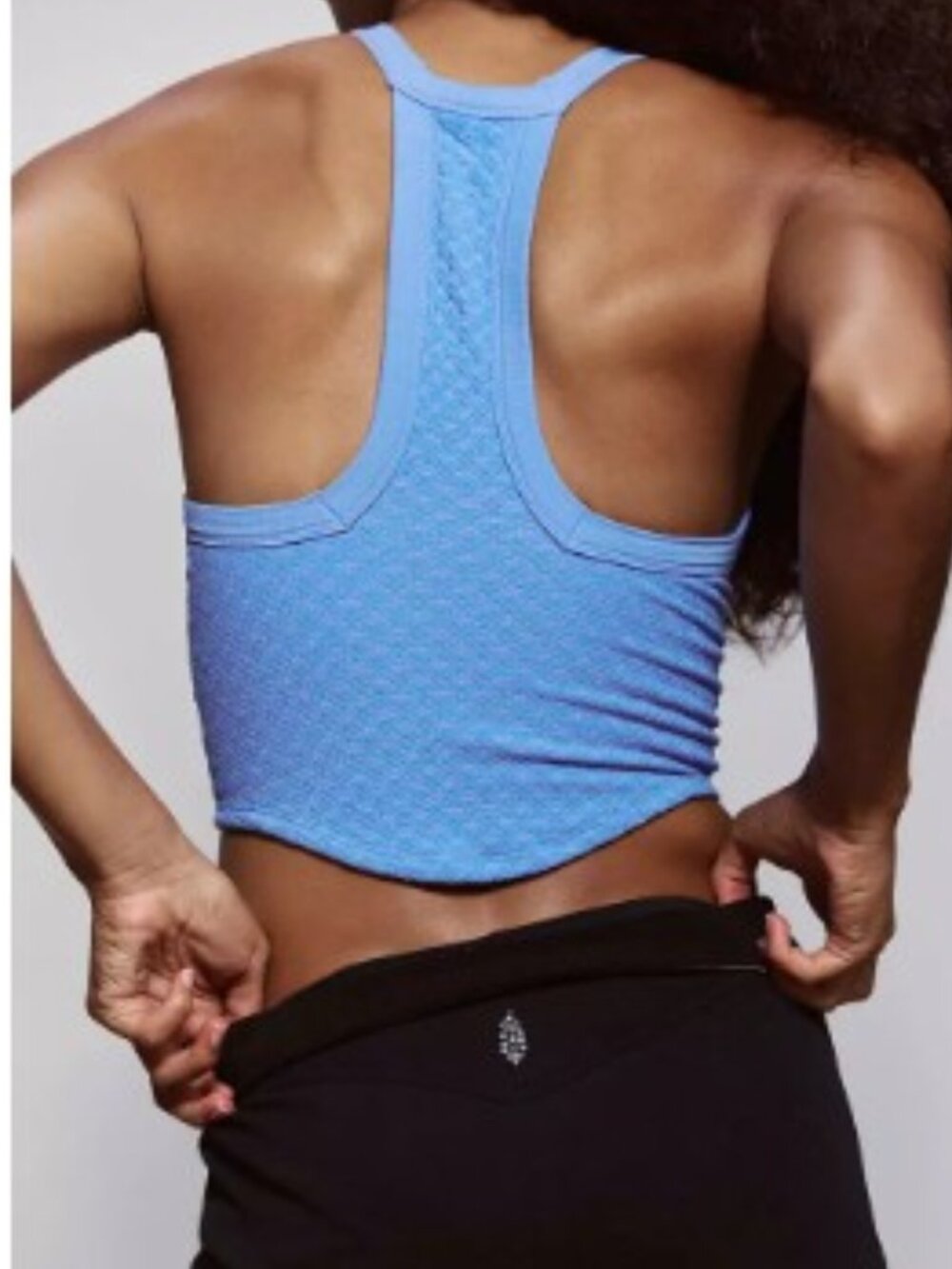 NWT FP Movement Women's All Clear V Neck Jacquard Cami